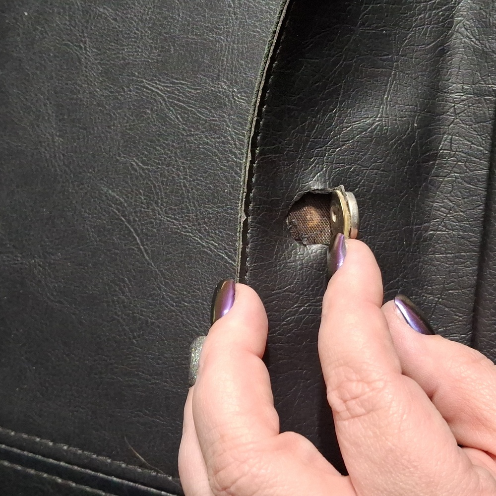 Harley Davidson Grommet Purse and Wallet - Picture 3 of 4